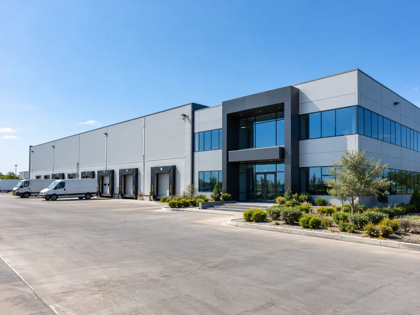 El Basha warehouse and distribution facility exterior