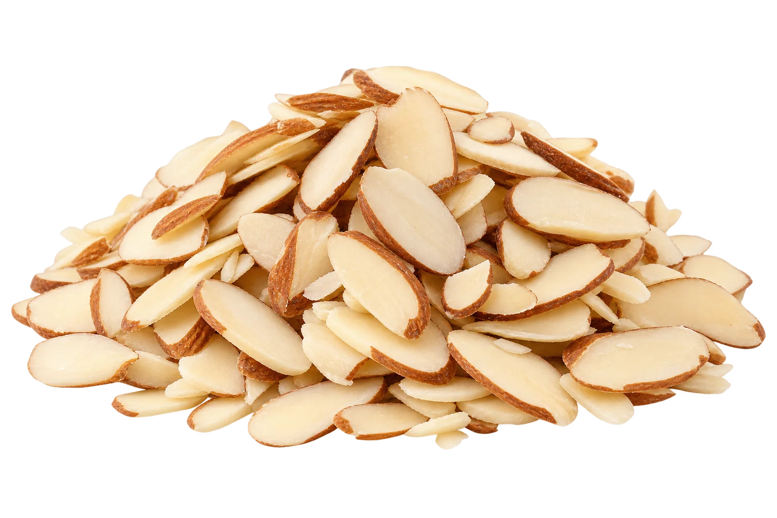 Sliced almonds product shot