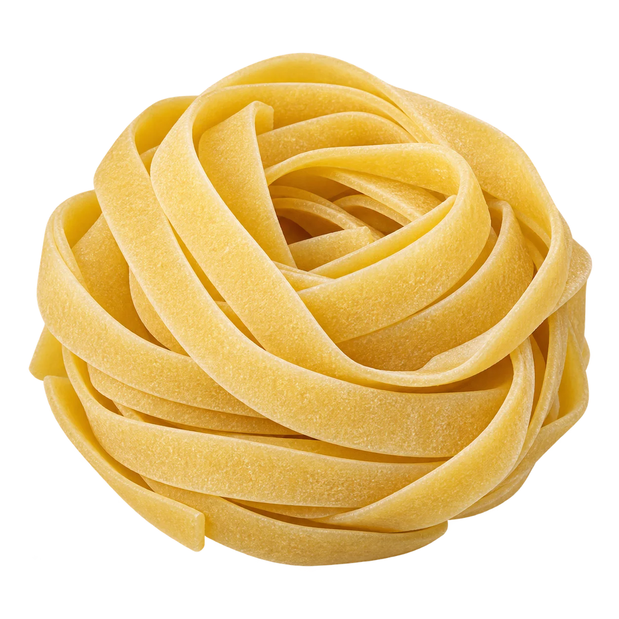 Fettuccine nests product shot