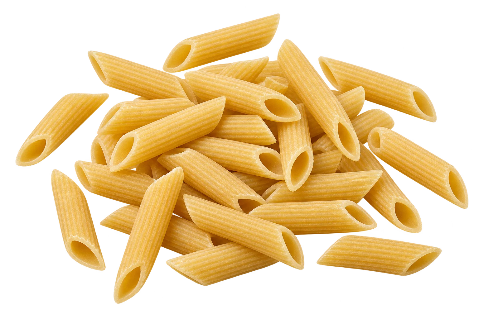 Penne pasta product shot
